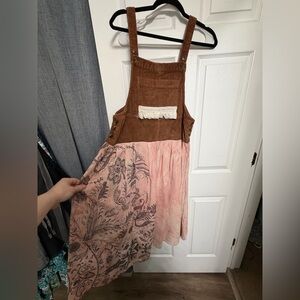 Custom floral dress
